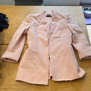 Alice + Olivia Soft Pink Blazer